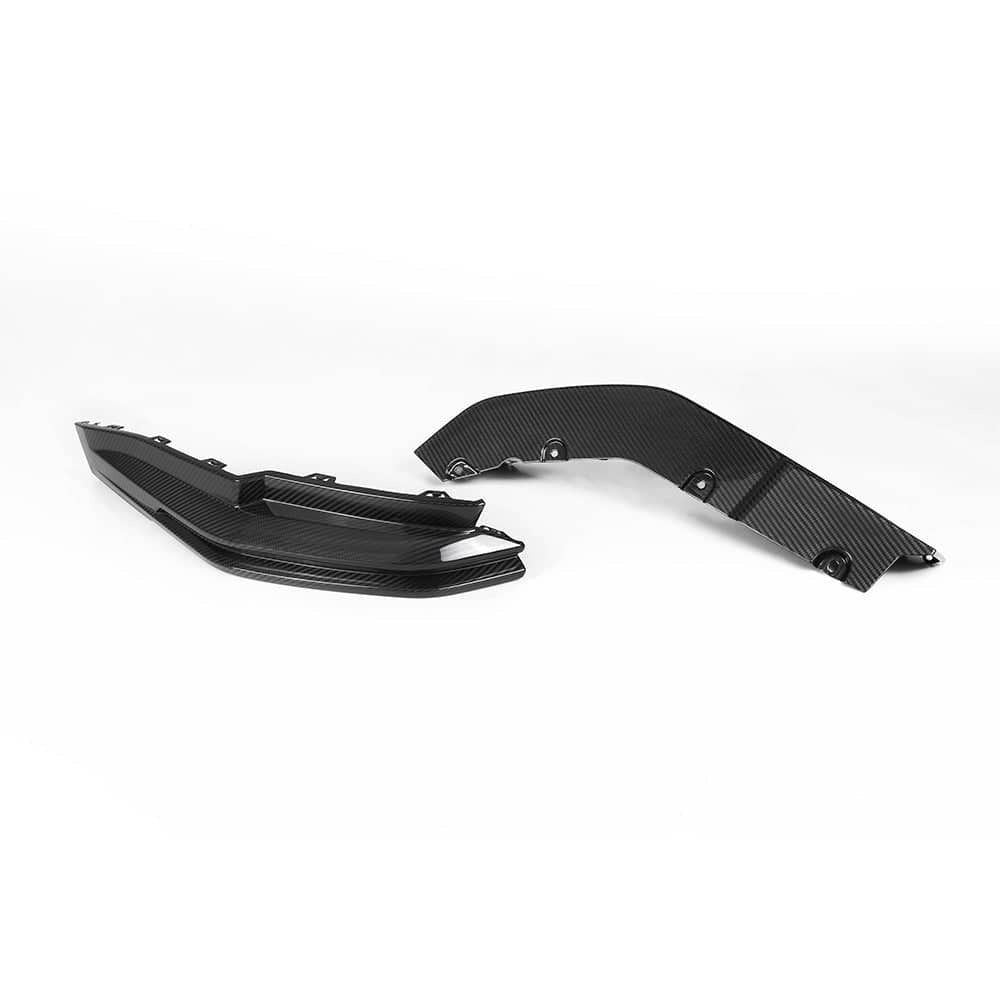 G8X SQ Style Carbon Fiber Diffuser With Brake Light/Splitters Combo