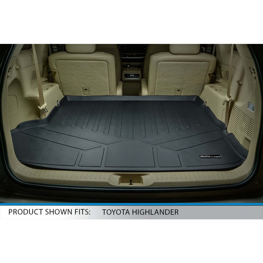 SMARTLINER Custom Fit Floor Liners For 2014-2019 Toyota Highlander Hybrid (with 2nd Row Bench Seat)