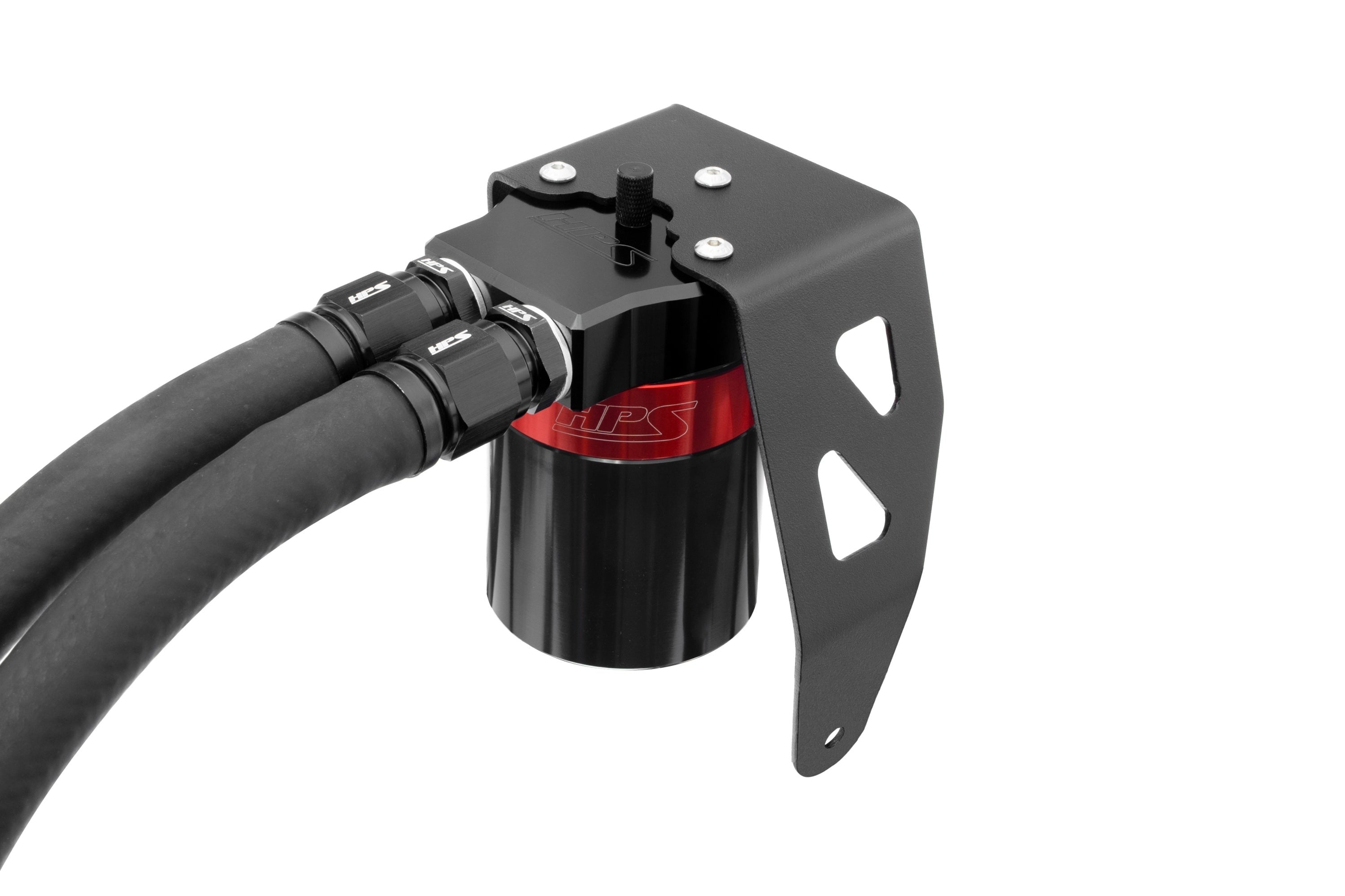 HPS Performance Aluminum Oil Catch Can Kit 2025-2026 Toyota 4Runner 2.4L Turbo, 860-024