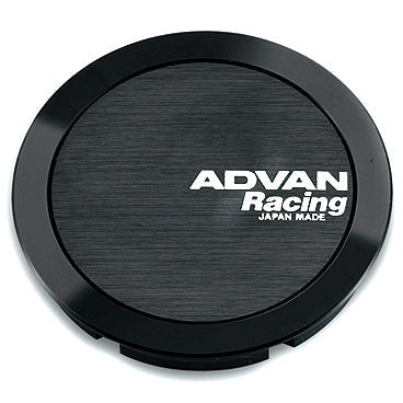 Advan Racing Center Cap 73MM Full Flat Type Black - Universal
