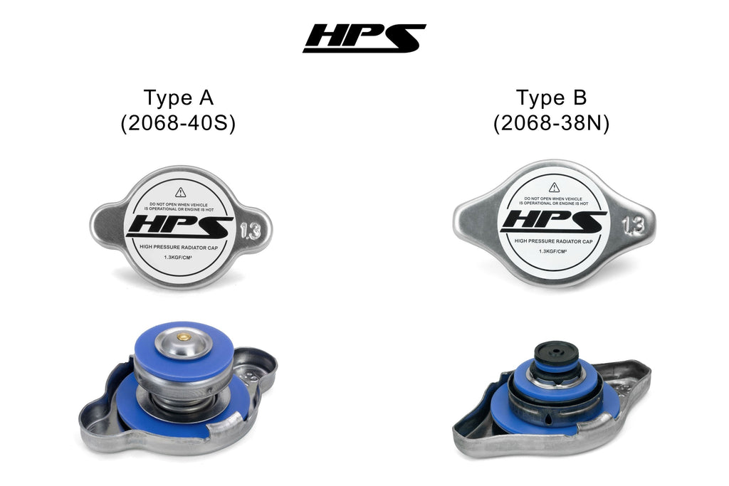 HPS Performance 1.3 Bar High-Pressure Stainless Steel Radiator Cap for Subaru
