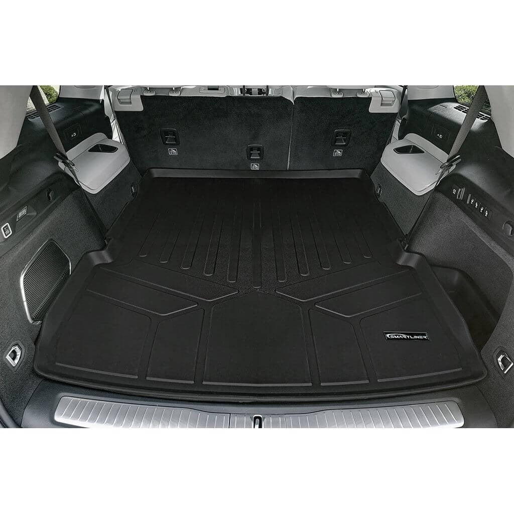 SMARTLINER Floor Liners for 2021-2026 Jeep Grand Cherokee L (2nd Row Bucket) with in between Coverage