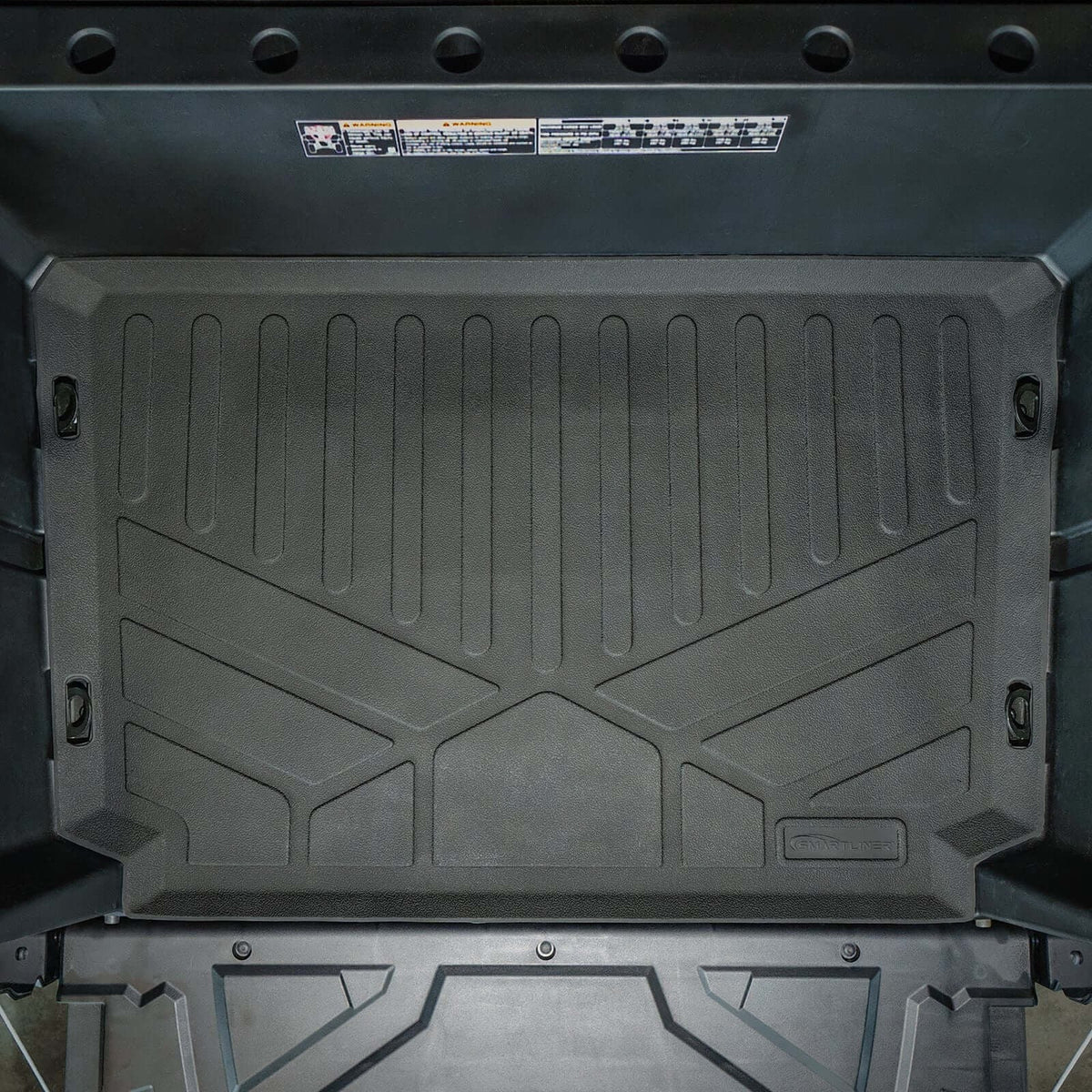 SMARTLINER Rugged Rubber Floor Liners For 2019-2026 Polaris General XP 1000 (4-Seater Models)