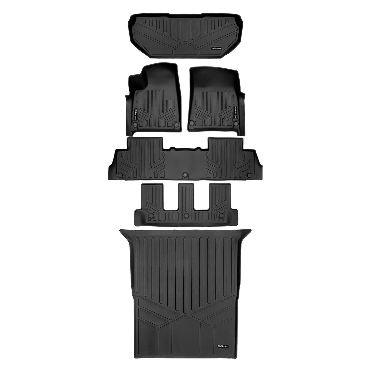 SMARTLINER Floor Liners for 2022-2024 Rivian R1S