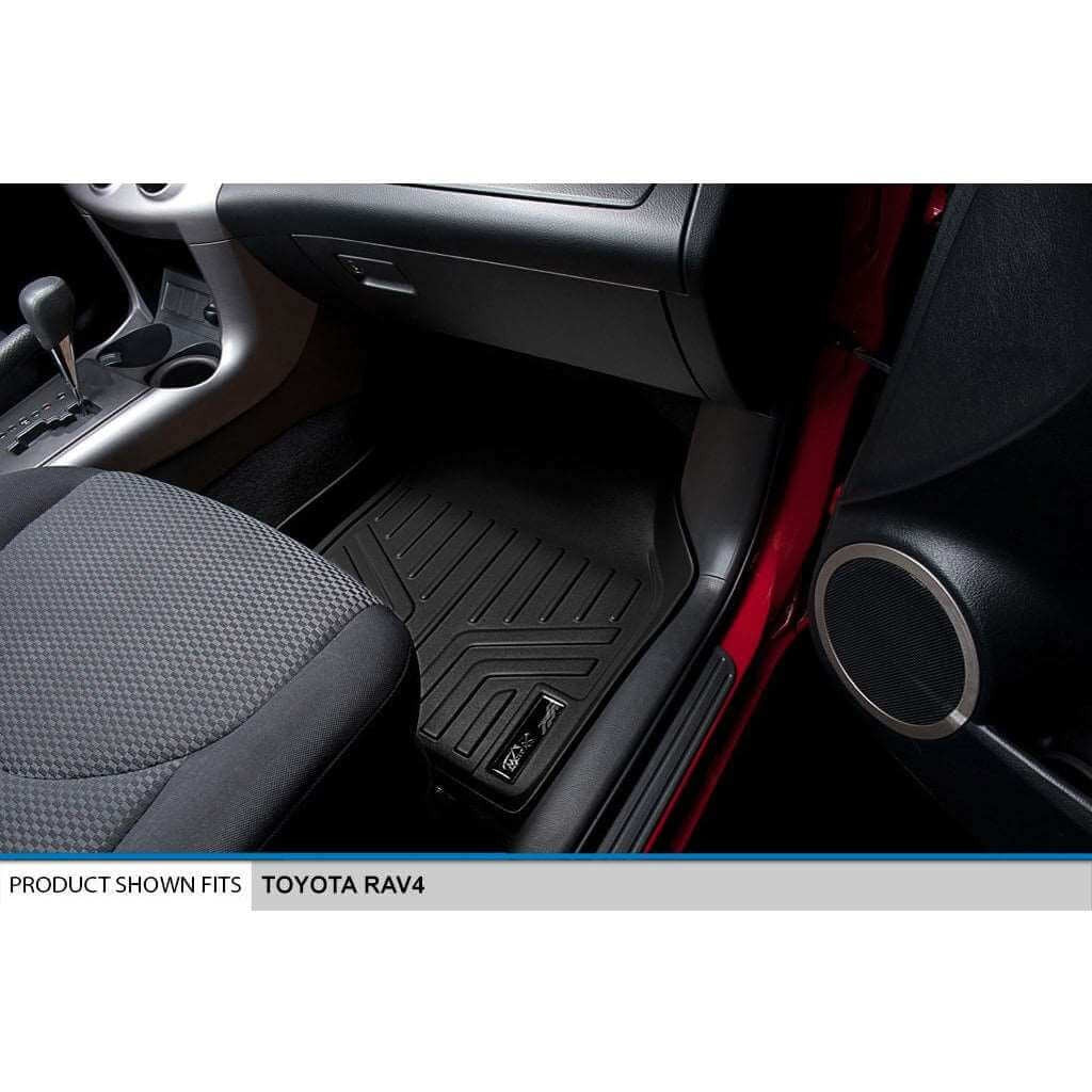 SMARTLINER Custom Fit Floor Liners For 2006-2012 Toyota RAV4 (without 3rd Row Seat)
