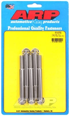 ARP 3/8in - 16 x 3.750 12pt SS Bolts (Set of 5)