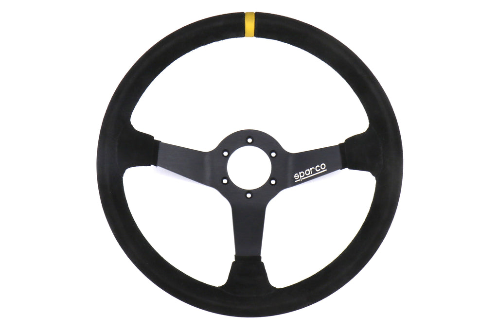 Sparco 325 Competition Black Suede Steering Wheel 350mm - 2013+ FRS / BRZ