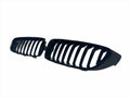 2014-2020 BMW 4 Series (F32 / F33 / F36) M4 Style Gloss Black Single Slat Kidney Grilles - Also Fits OEM F82 M4 & F80 M3