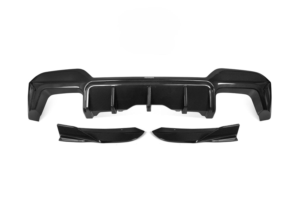 F97 X3M LCI SQ Style Dry Carbon Diffuser