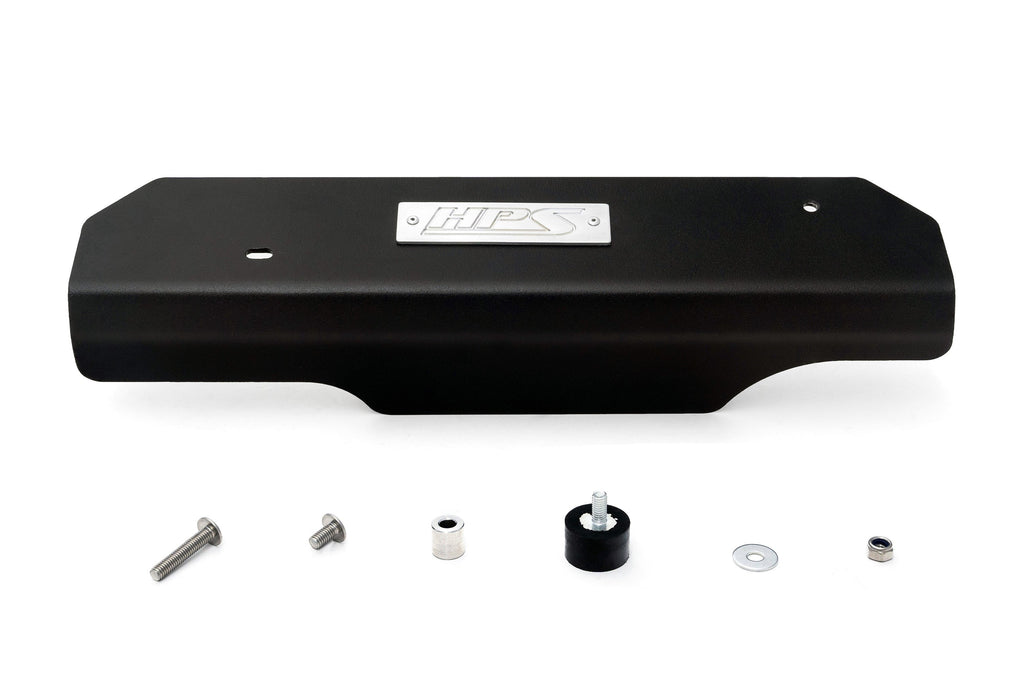 HPS Pulley Belt Cover Aluminum, 2015-2021 Subaru WRX 2.0L Turbo, 71-102