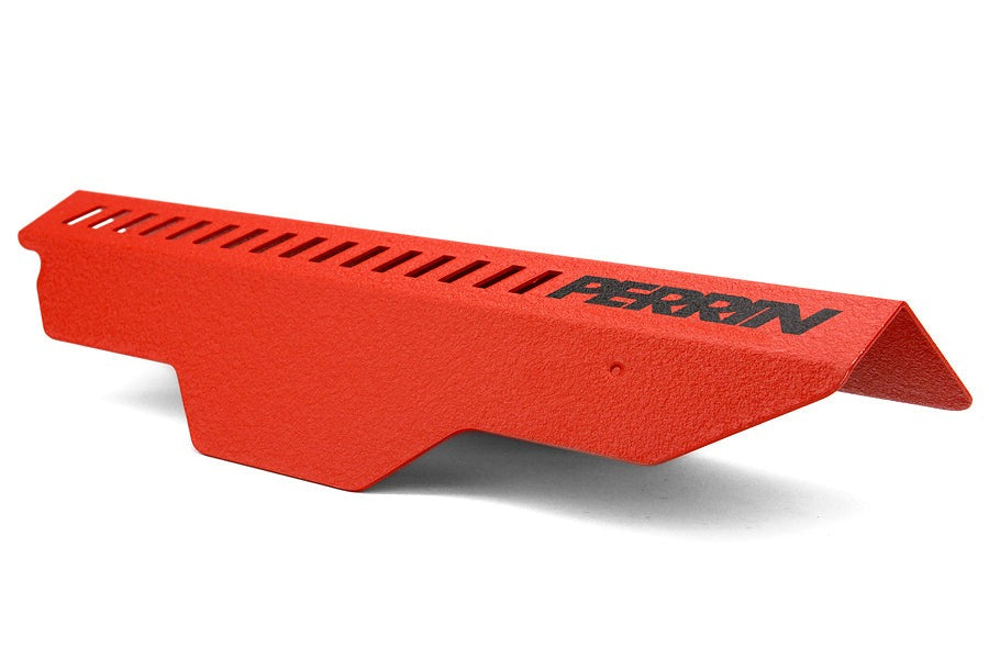 PERRIN Pulley Cover (Red) - 2002-2014 Subaru WRX / 2004-2021 STI