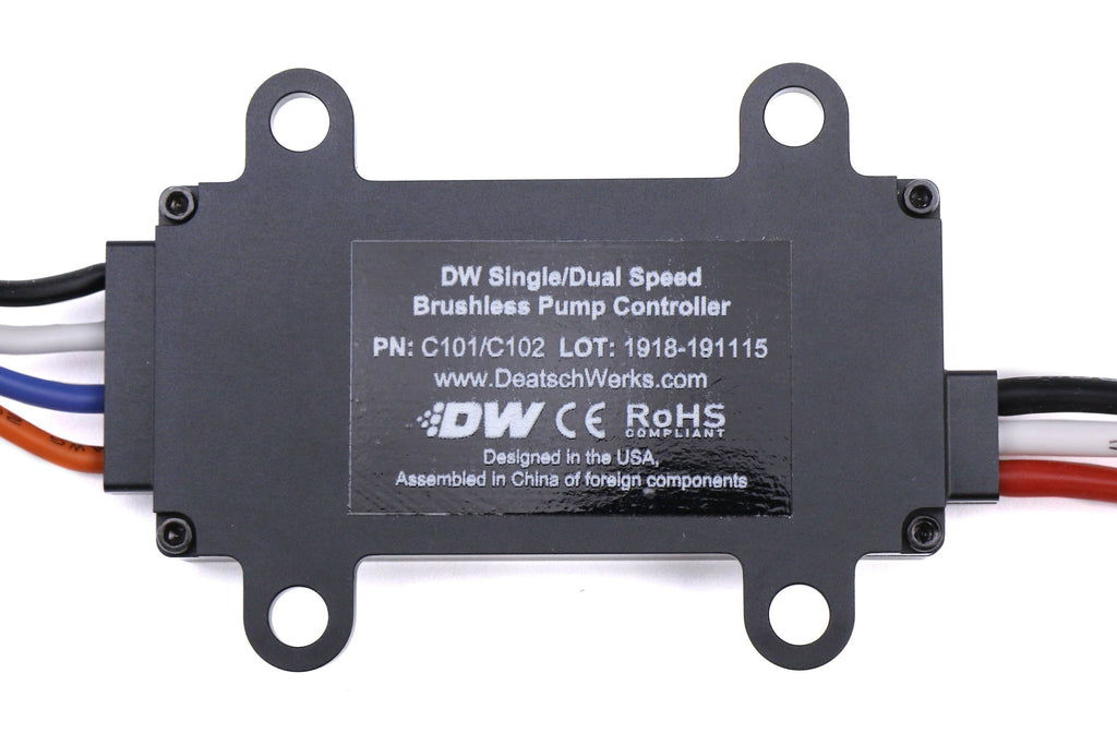 DeatschWerks DW440 440lph Brushless Fuel Pump w/ Dual Speed Controller - Universal