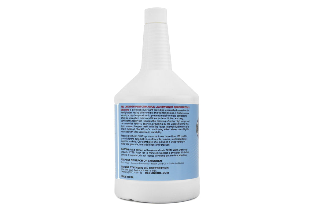 Red Line LightWeight ShockProof Gear Oil 1QT - Universal