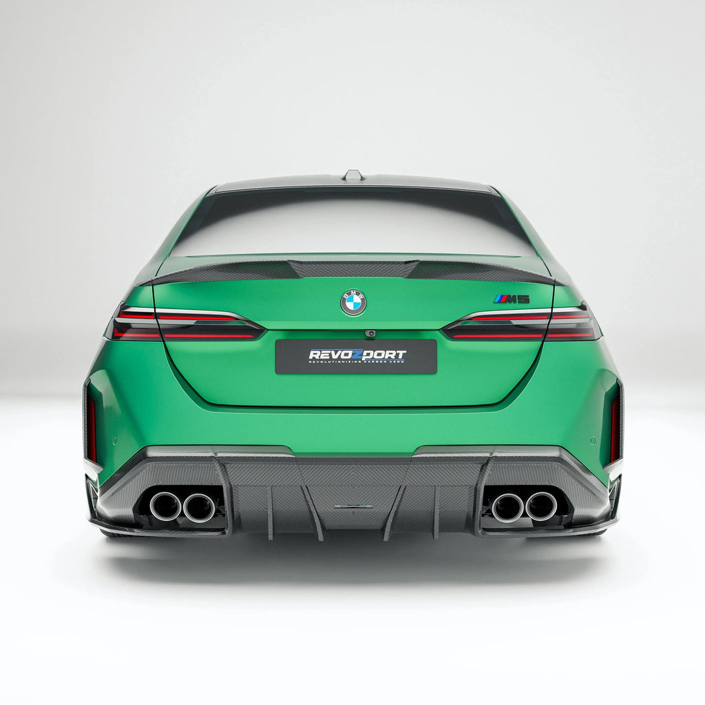 Revozport Carbon Fiber Rear Spoiler for BMW G90 M5 2025+