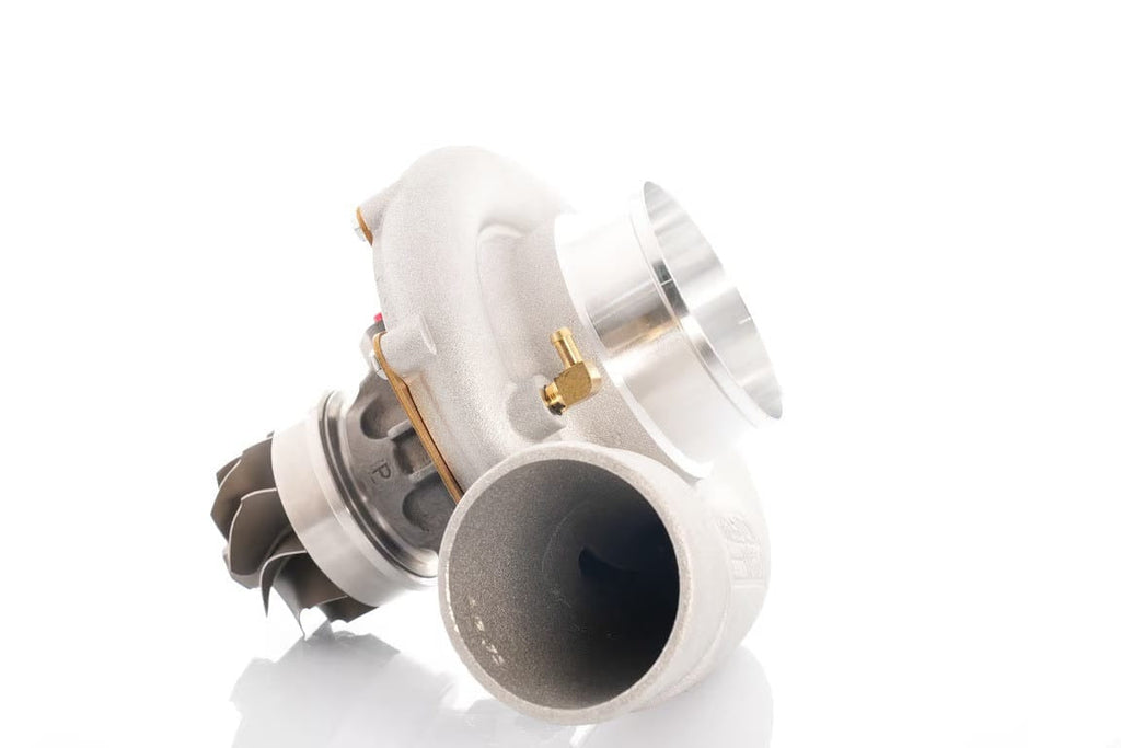 Precision Turbo & Engine CAST PT7675 JB HP CC W/ T4 DIVIDED INLET/V-BAND DISCHARGE 1.52 A/R