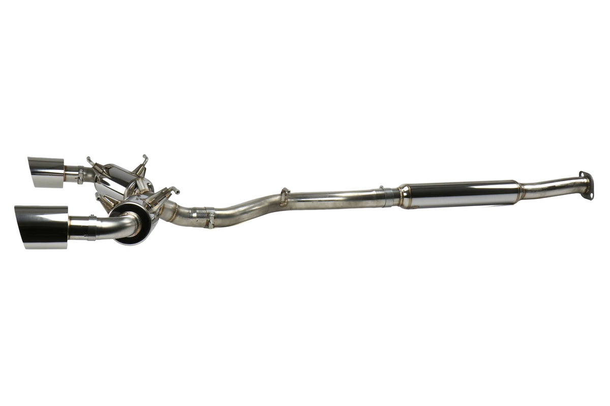 MXP Comp RS CatBack Exhaust Stainless Steel - 2013-2016 Scion FR-S / 2013-2024 Subaru BRZ / 2017-2019 Toyota 86