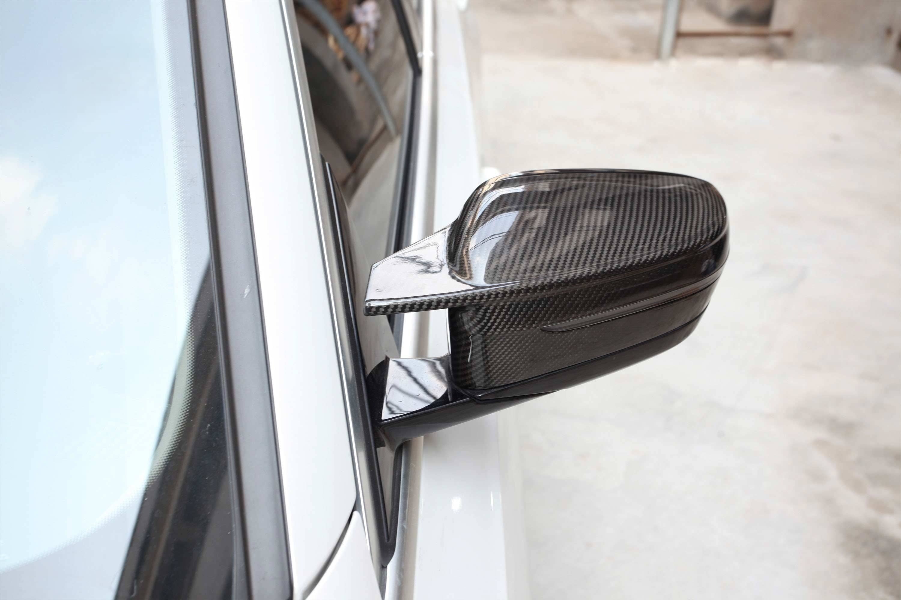G22/G23 G8X Style Dry Carbon Mirror Caps