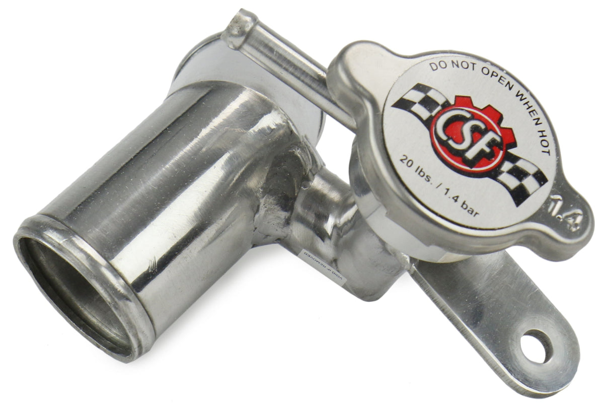 CSF Filler Neck with High Performance Radiator Cap (1.4 bar) - 2013-2016 Scion FR-S / 2013-2024 Subaru BRZ / 2017-2019 Toyota 86 / 2022-2024 GR86