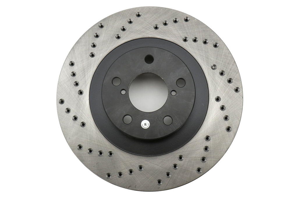 Stoptech Drilled Rotor Single Front Right Subaru Models (inc. 2009-2013 WRX)