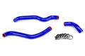 HPS Blue Reinforced Silicone Heater Hose Kit Nissan 03-06 350Z LHD
