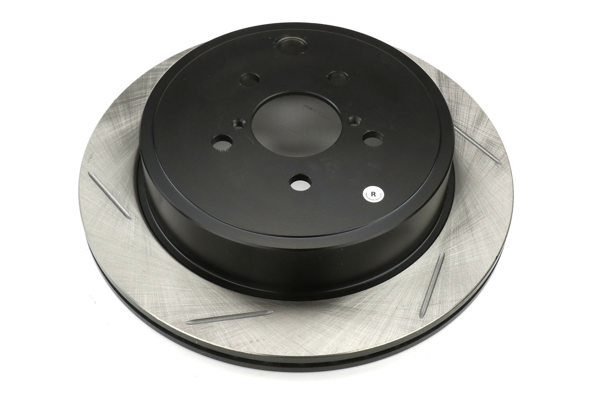 Stoptech Slotted Rear Right Rotor Single - 2013-2016 Scion FR-S / 2013-2024 Subaru BRZ / 2017-2024 Toyota 86