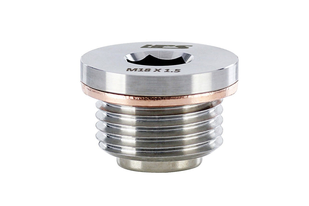 HPS Performance Stainless Steel Magnetic Oil Drain Plug Bolt for Dodge Ram