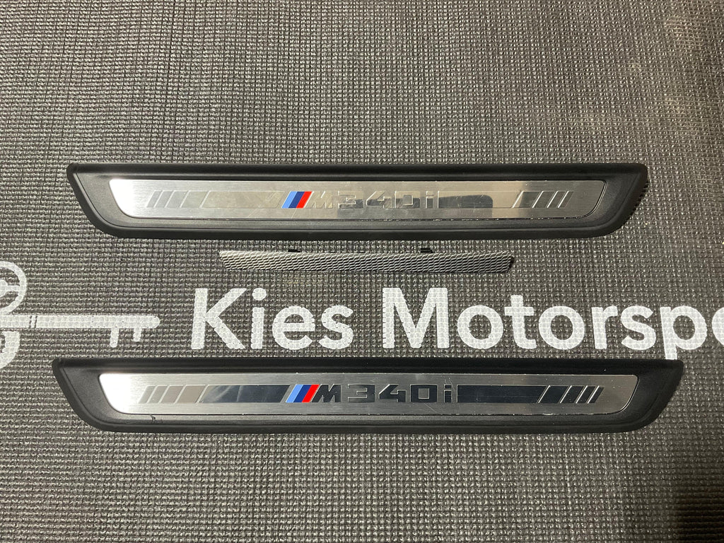 OPEN BOX - BMW G20 M340i OEM Replacement Interior Kit - Aluminum Rhombicle Anthracite