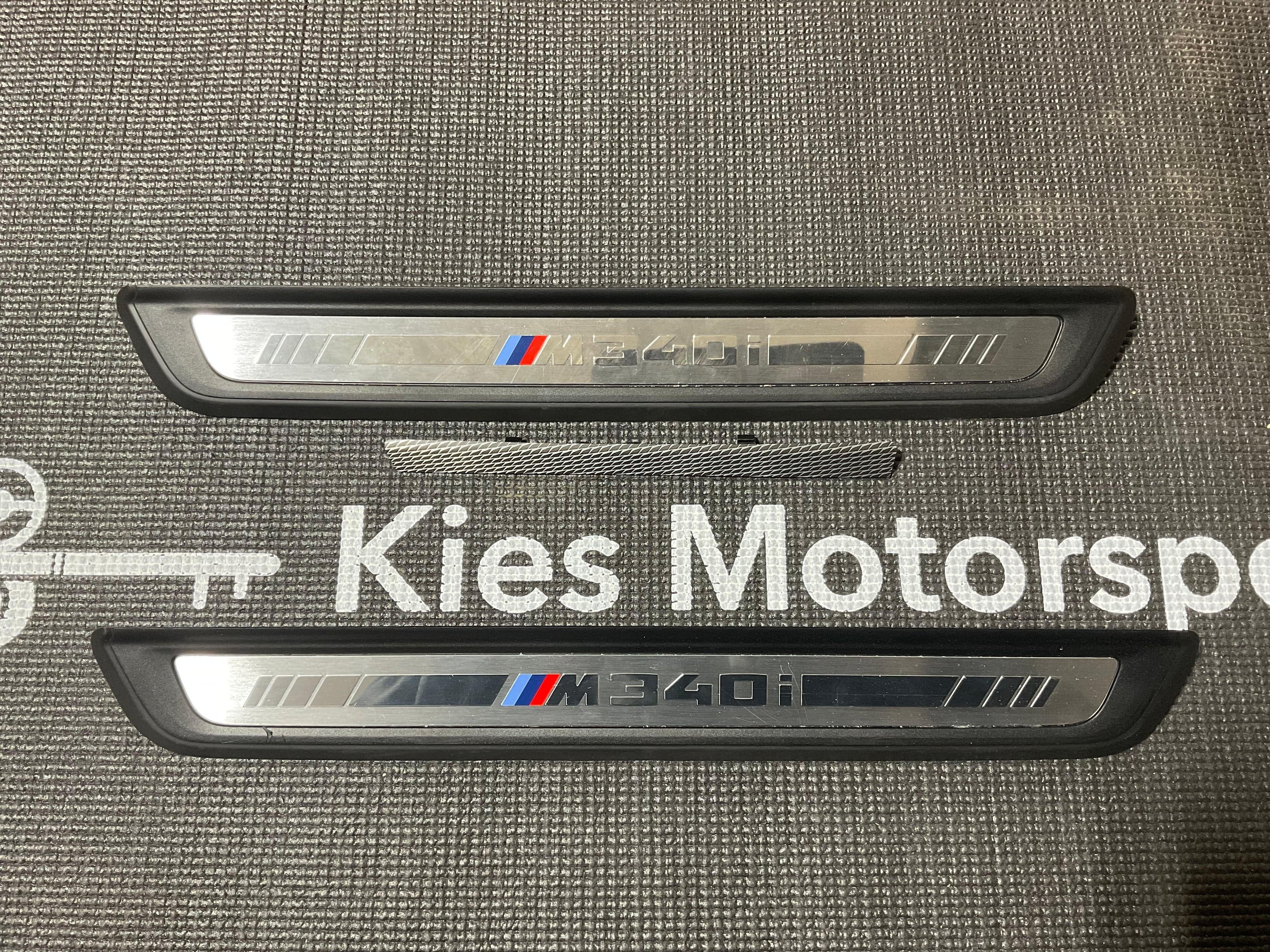 OPEN BOX - BMW G20 M340i OEM Replacement Interior Kit - Aluminum Rhombicle Anthracite
