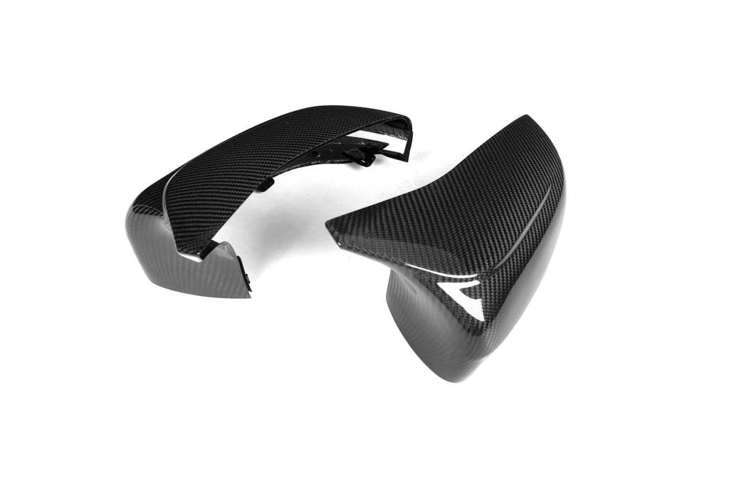 RHD F90 OEM Style Dry Carbon Fiber Mirror Cover