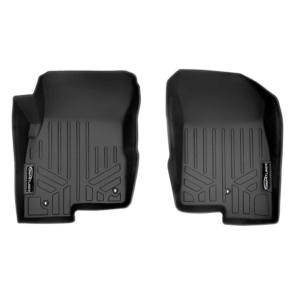 SMARTLINER Floor Liners for 2017 Jeep Patriot (with 1st Row Dual Driver Side Floor Hooks)