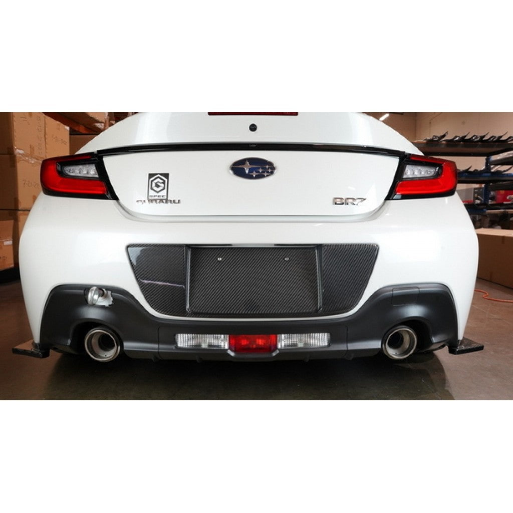 APR Performance Carbon Fiber License Plate Frame - 2022-2024 Subaru BRZ /Toyota GR86