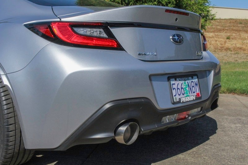 PERRIN Axle Back Exhaust SS (Single Side Exit w/Helmholtz Chamber) 2022-2026 Subaru BRZ / Toyota GR86