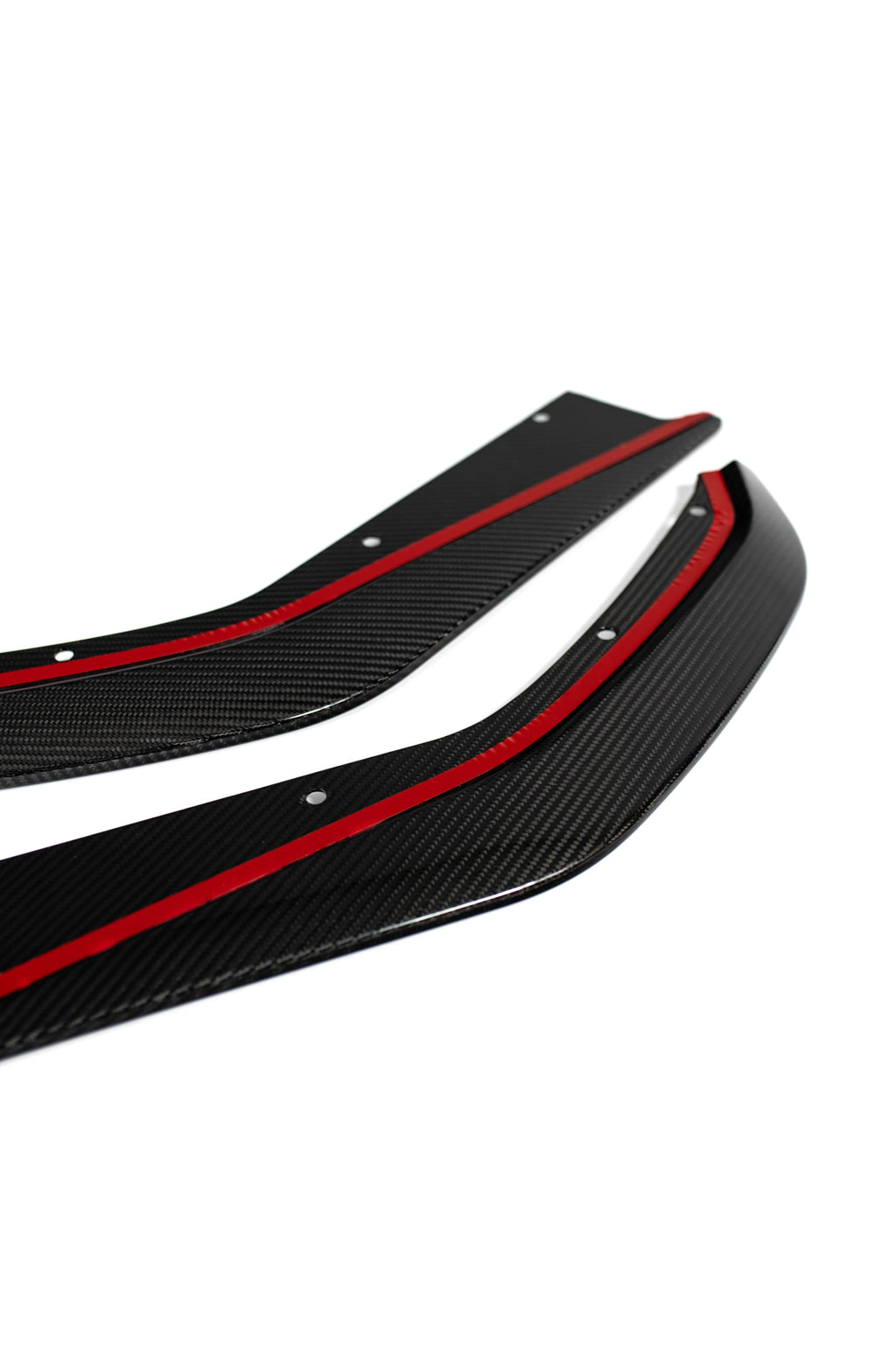 G8X Dry Carbon Fiber Rear Skirt Extensions