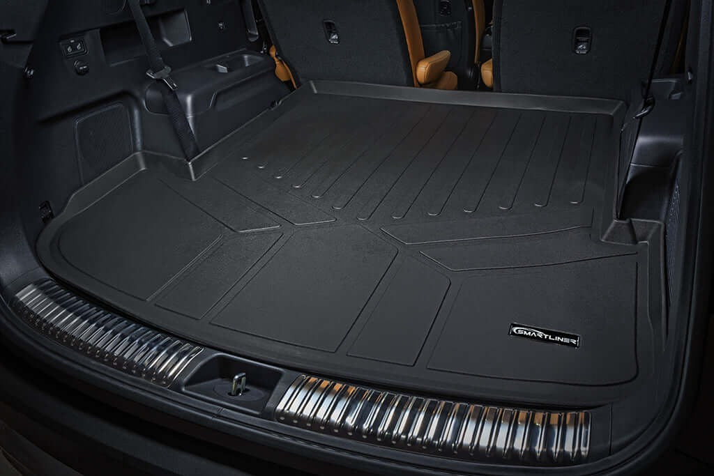 SMARTLINER Floor Liners for 2020-2025 Kia Telluride (2nd Row Bucket) with in between Coverage