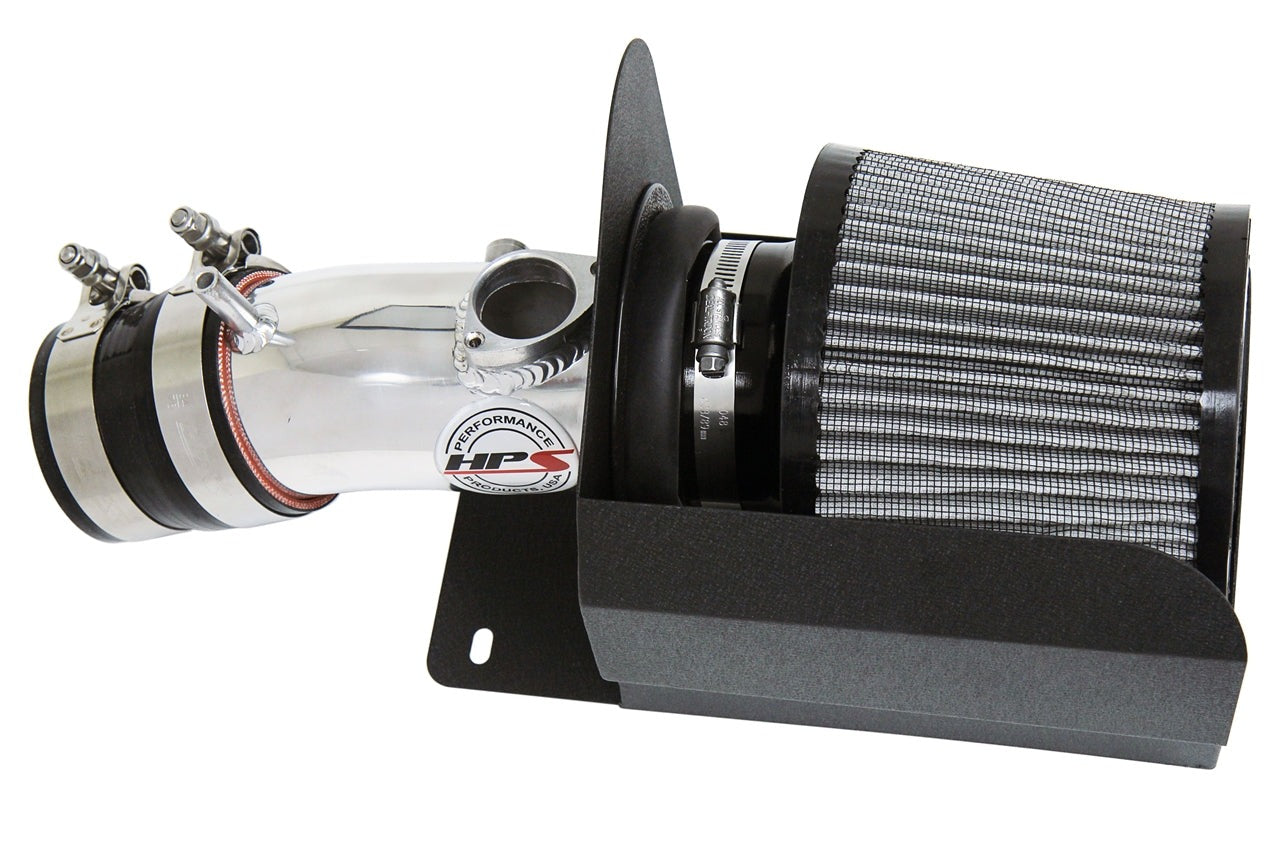 HPS Shortram Air Intake Kit 2014-2018 Mazda Mazda3 2.0L, Skyactiv, Includes Heat Shield, 827-686