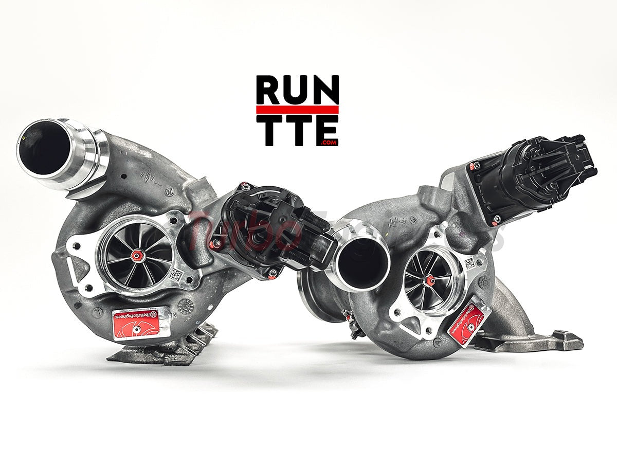 TTE 940 5149 Reman BMW S58 G80/G82 M3 / M4 Upgrade Turbochargers & Inlets & Heat Shielded