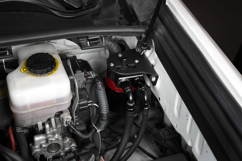 HPS Aluminum Oil Catch Can Kit 2010-2024 Toyota 4Runner 4.0L V6, 860-010, Open Box