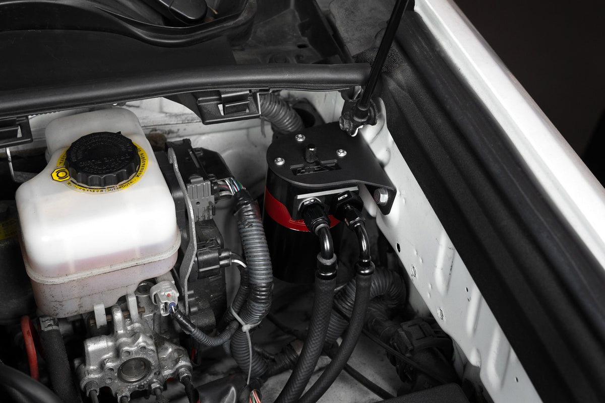 HPS Aluminum Oil Catch Can Kit 2010-2024 Toyota 4Runner 4.0L V6, 860-010, Open Box