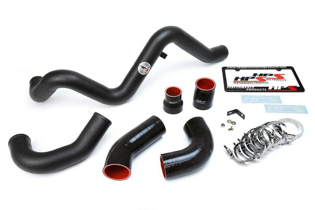 HPS Intercooler Hot Charge Pipe and Cold Side, 2016-2018 Ford Focus RS 2.3L Turbo