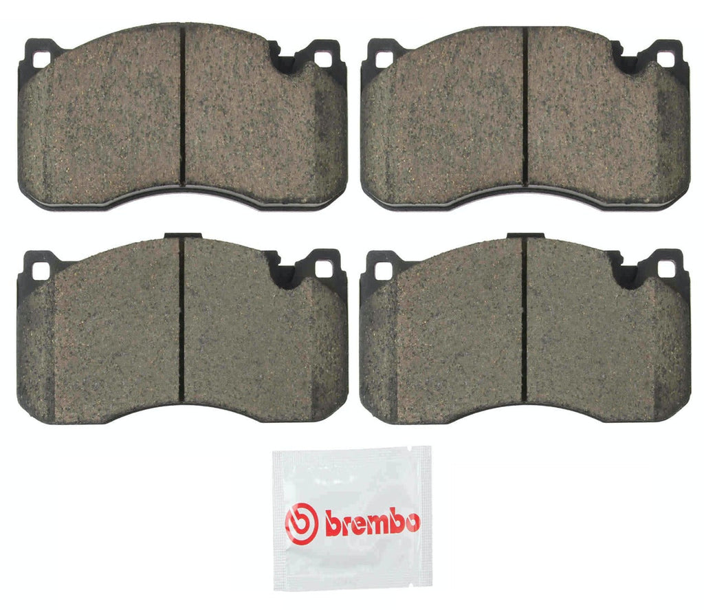 BMW 135i Front Ceramic Brake Pads By Brembo 34116786044 and 34116797860