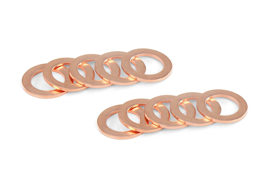 Replacement Copper Washer for HPS Stainless Steel Magnetic Oil Drain Plug Bolt 1/2 x 20TPI