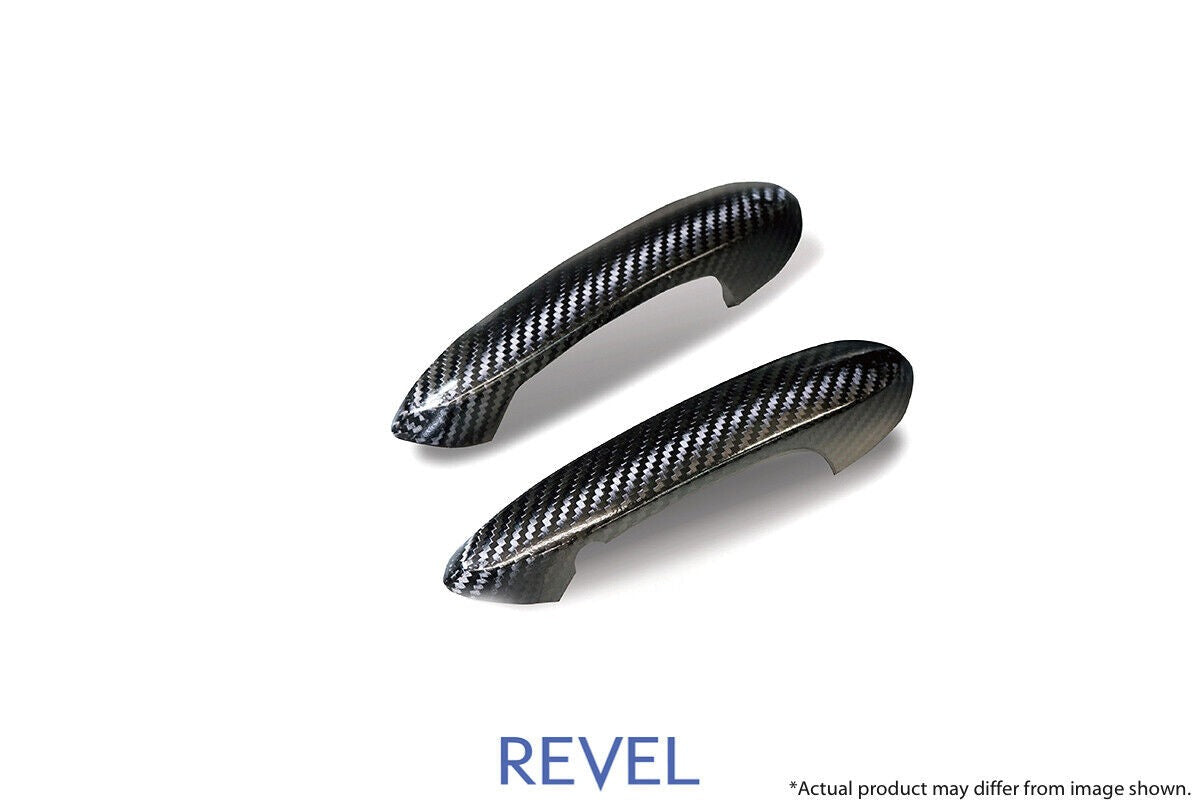 Revel GT Dry Carbon Outer Door Handle Cover - 2020+ Toyota Supra