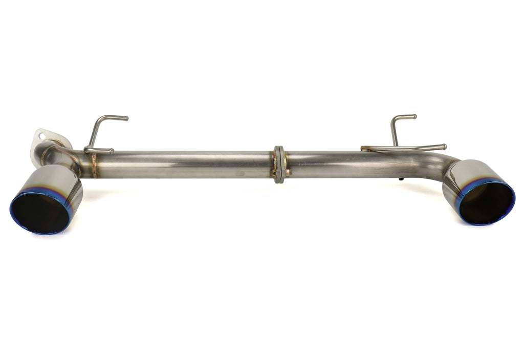 Remark Axle Back Exhaust Muffler Delete w/ Burnt Stainless Steel Double Wall Tips - 2013-2016 Scion FR-S / 2013-2016 Subaru BRZ