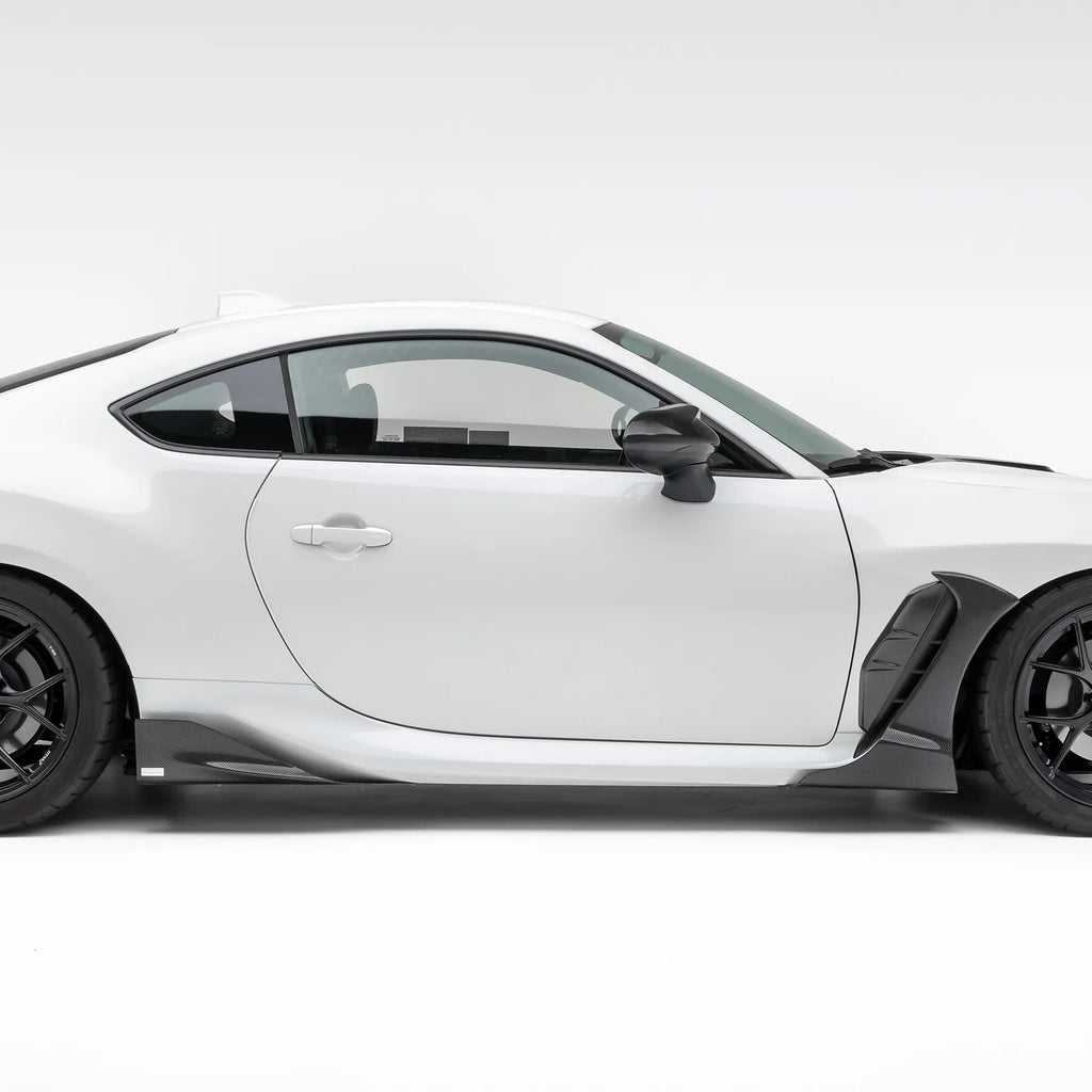 Compressive Tuning Black Series Carbon Fiber Sideskirt Extension - 2022-2026 Subaru BRZ