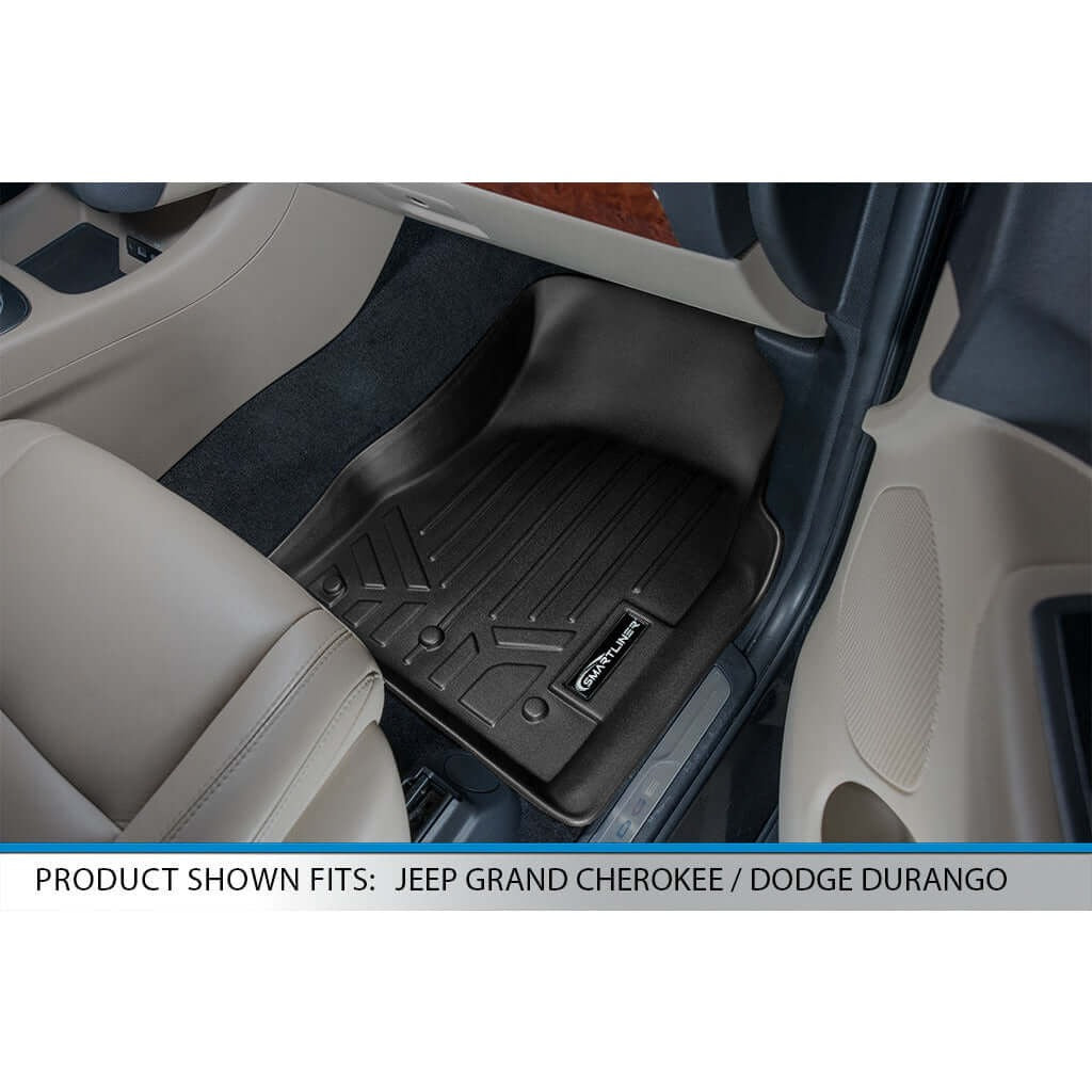 Smart TrimTM Floor Liners For 2013-2016 Jeep Grand Cherokee (without 2nd Row Center Console)