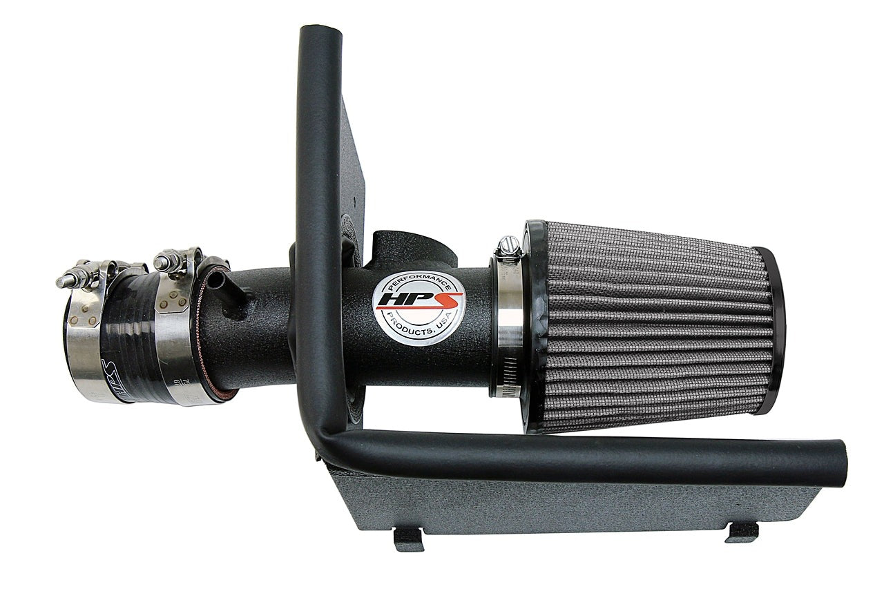 HPS Shortram Air Intake Kit 2017-2018 Toyota Yaris iA 1.5L, Includes Heat Shield, 827-613