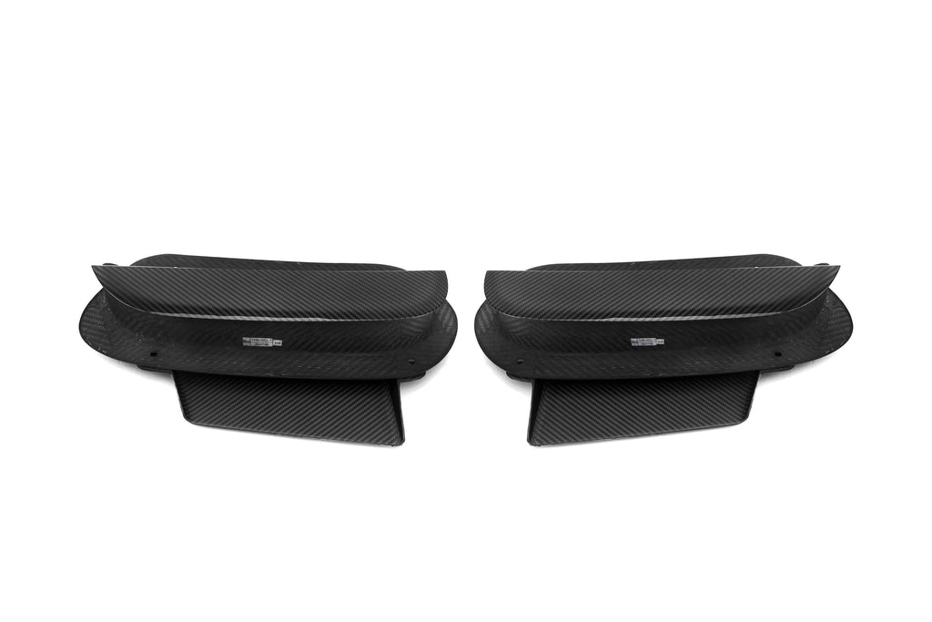 G90 M5 SQ Style Dry Carbon Fiber Vented Hood Inlet and Trim