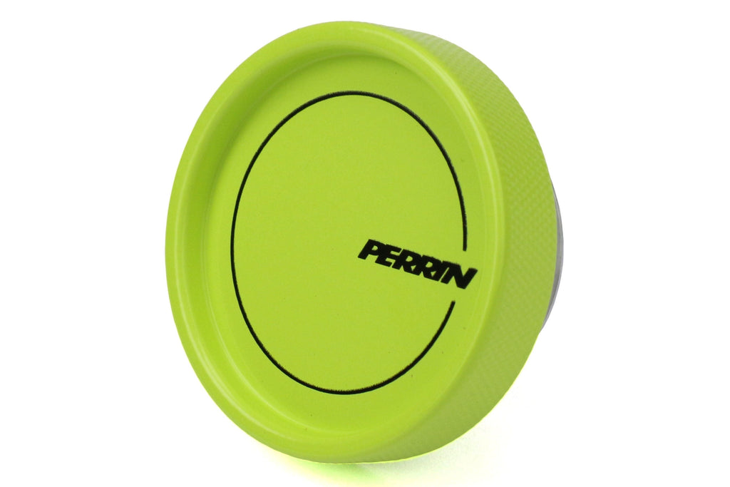 Perrin Oil Cap Neon Yellow - Subaru Models (inc. 2002-2021 WRX / STI)