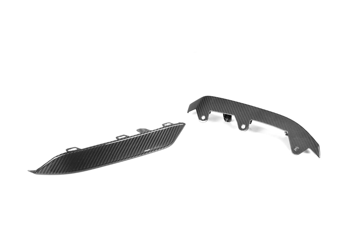 M8 F91/F92/F93 OEM Style Dry Carbon Fiber Front Vent Trim