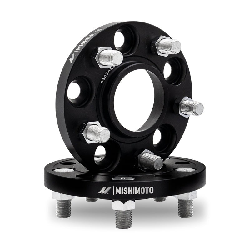 Mishimoto Wheel Spacers - 5x100 - 56.1 - 20 - M12 - Black - 2013-2026 Scion FR-S / Subaru BRZ / Toyota 86/GR86 / 2002–2014 Subaru WRX / 2004 Subaru WRX STI / 1998–2018 Subaru Forester / 2000–2019 Subaru Legacy / 2000–2019 Subaru Outback